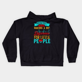 Pediatric Nurse Gifts Kids Hoodie